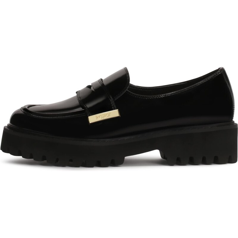 Kazar Slipper zlatá / černá
