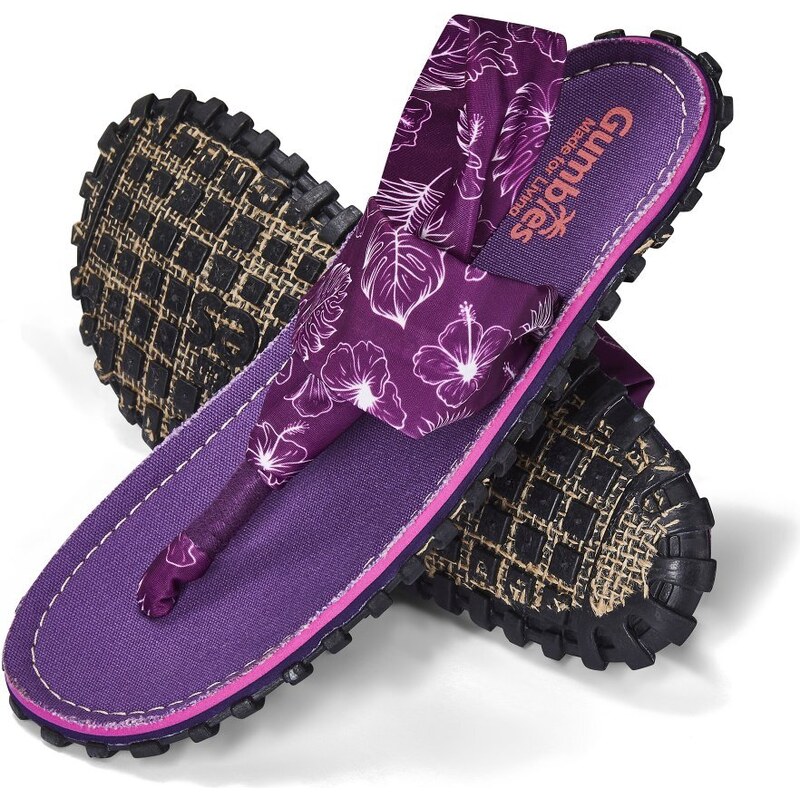 Gumbies Sandály Slingback Purple