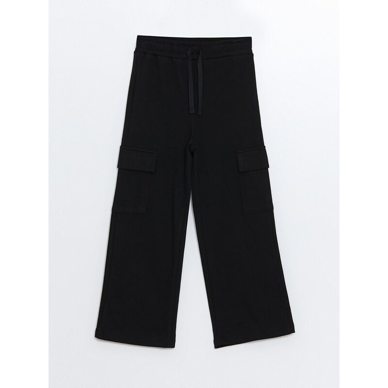 LC Waikiki Lw - Elastic Waist Girls Cargo Sweatpants