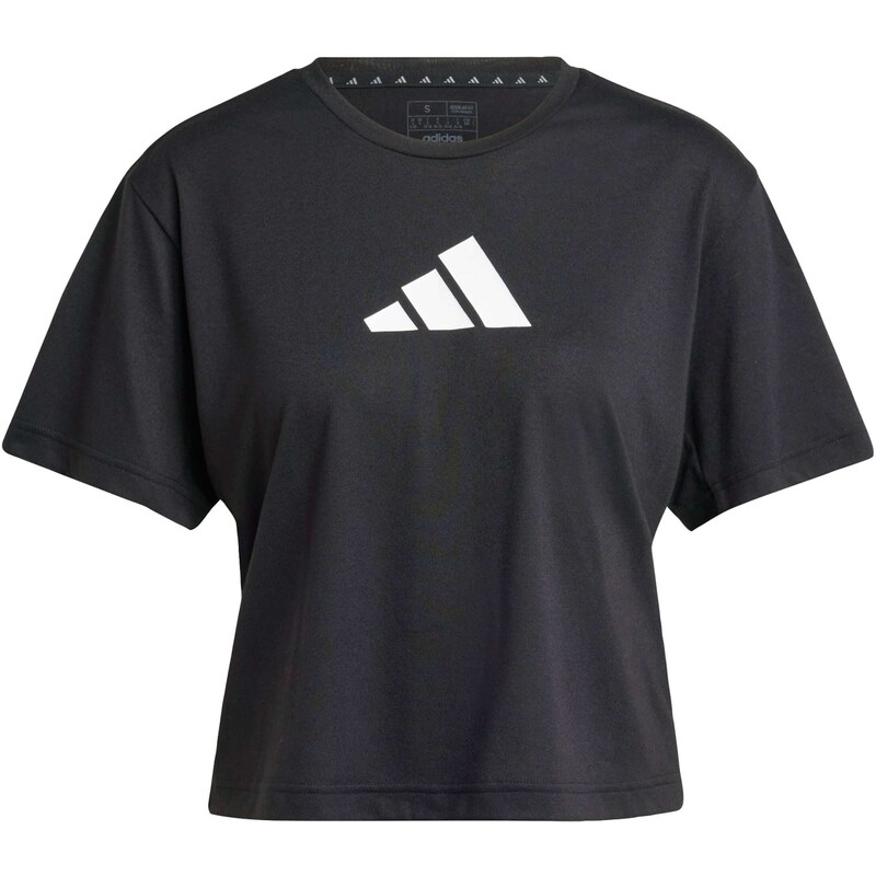 ADIDAS PERFORMANCE Funkční tričko Essentials černá / bílá 100501002