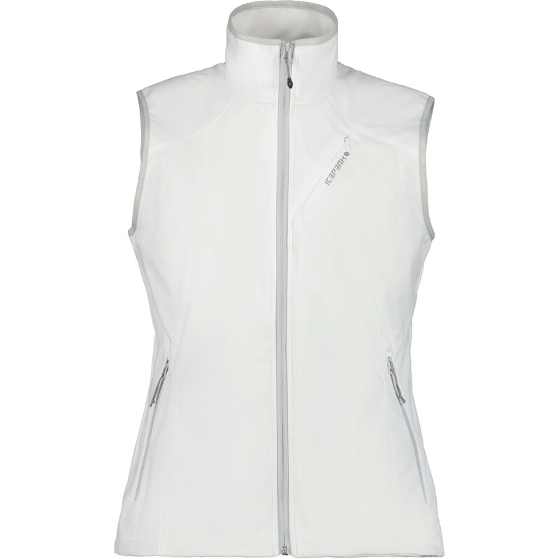 ICEPEAK Sportovní vesta Brush světle šedá / bílá 92994185