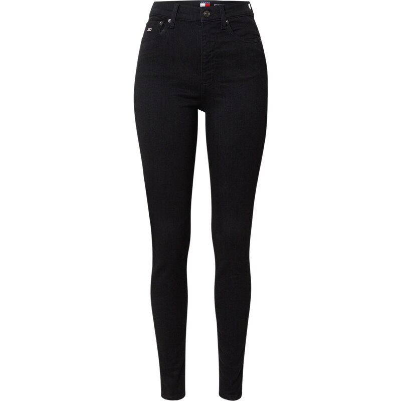 Tommy Jeans Džíny SYLVIA černá džínovina