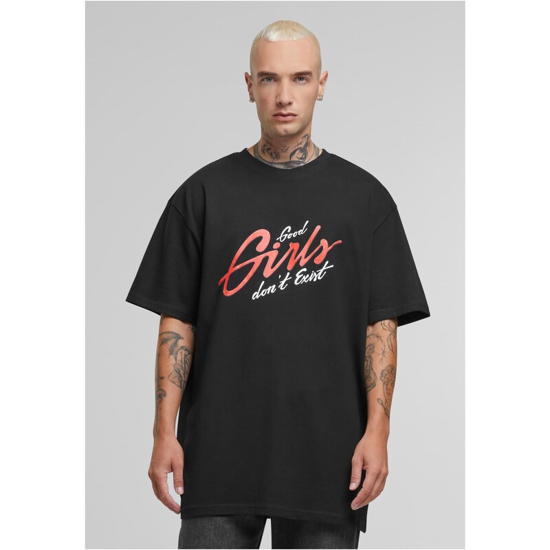 Mister Tee Pánské tričko Good Girls Oversize černé