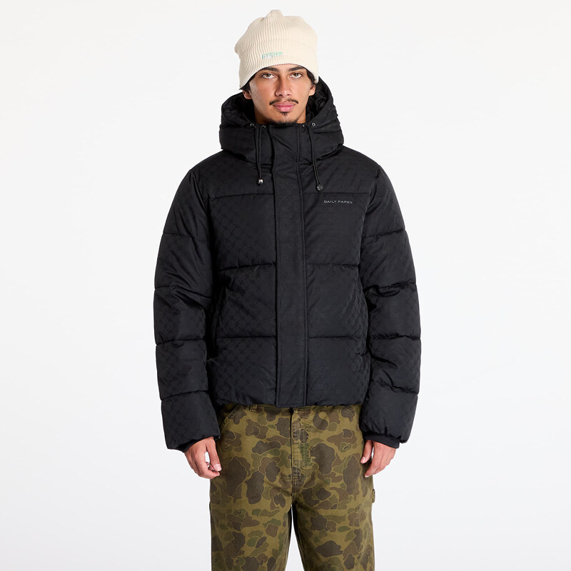 Bunda Daily Paper Monogram Puffer Jacket Black L