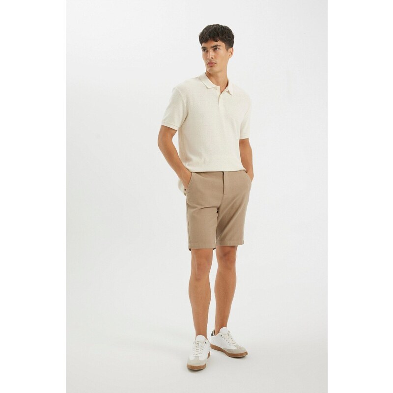 DEFACTO Cotton Bermuda Shorts
