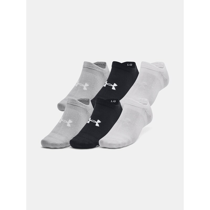 Under Armour Unisexové ponožky UA Essential No Show 6pk - unisex