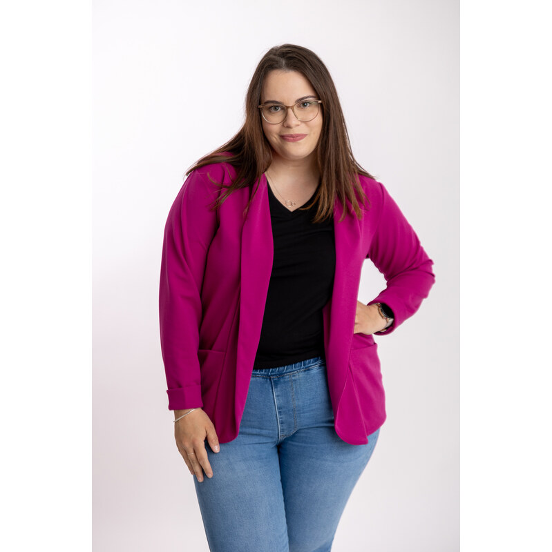 Italy fashion Pružné sáčko DIANA PLUS Barva: Fuchsiová, Velikost: UNI: 99797055
