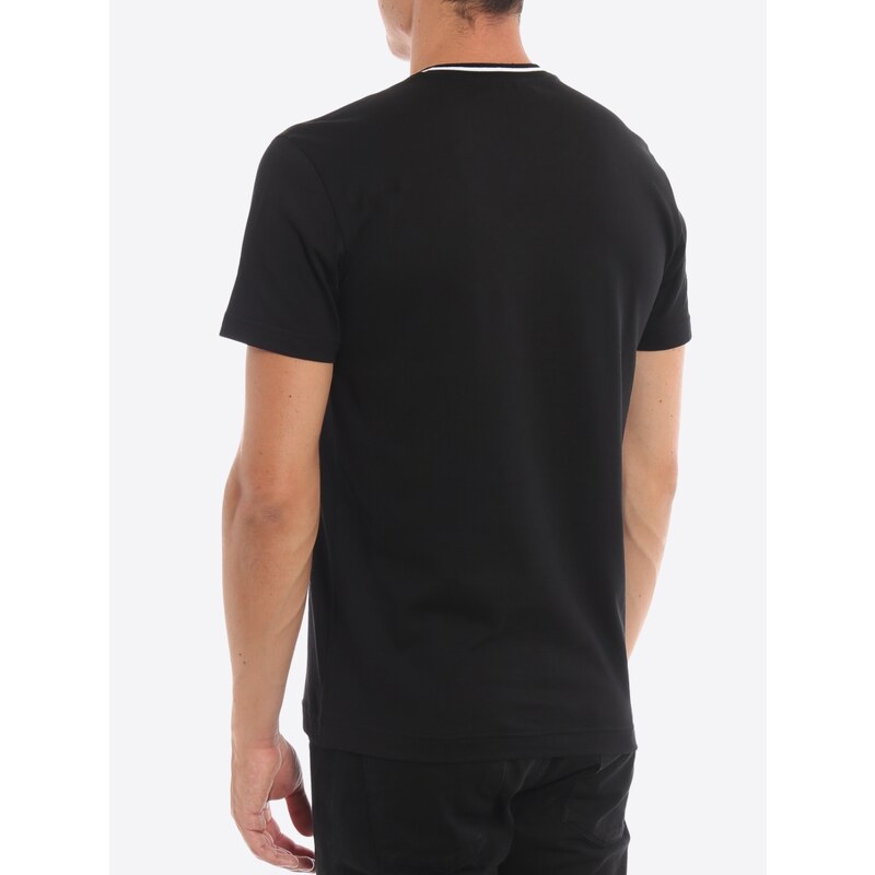 DOLCE & GABBANA Heart Embroidered Black tričko