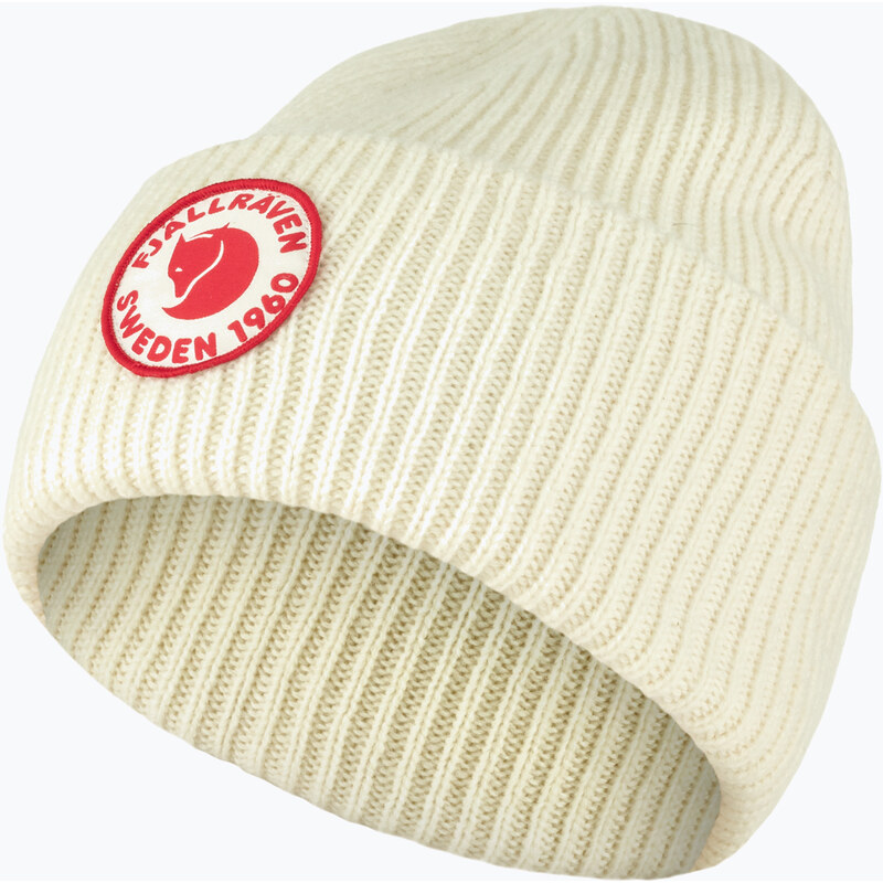 Zimní čepice Fjällräven 1960 Logo Hat chalk white