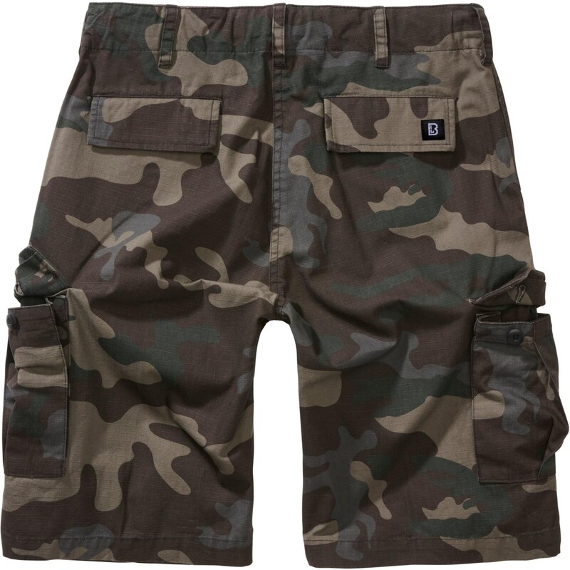 Brandit Kalhoty šedá / olivová / jedle / černá