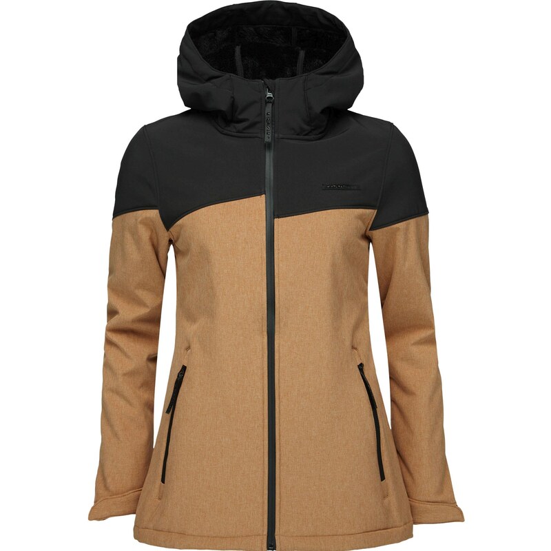 Dámská softshellová bunda LOAP LUDYSA brown S 99822314