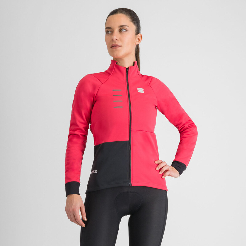 Sportful TEMPO dámská bunda raspberry