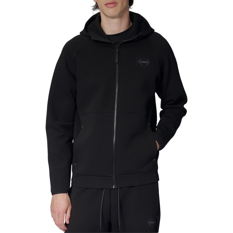 Hummel MMikina s kapucí hmlTECH FLEECE REGULAR ZIP HOODIE pánské