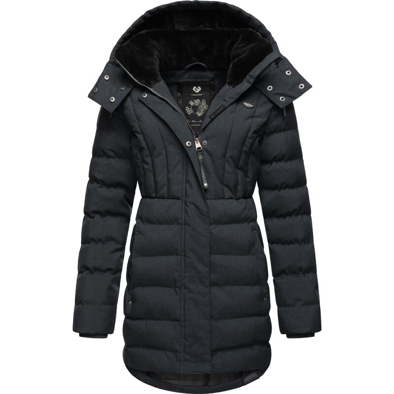 Ragwear Zimní kabát Ashanta černá 102616484