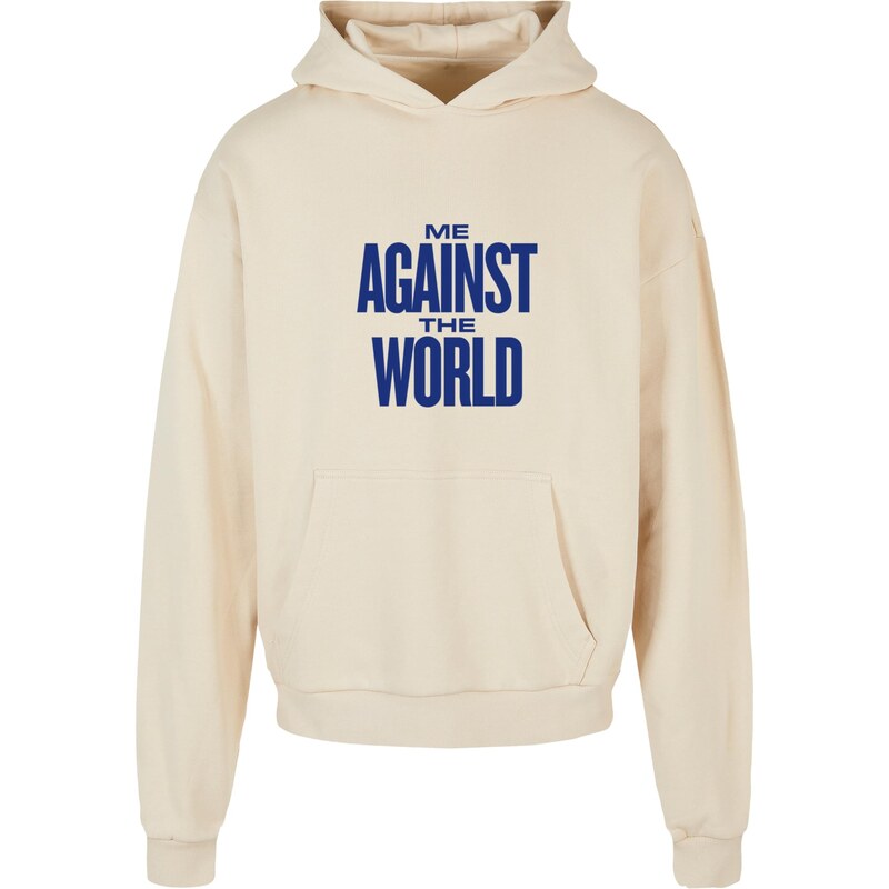 Merchcode Pánská mMikina 2Pac Me against the World krémová