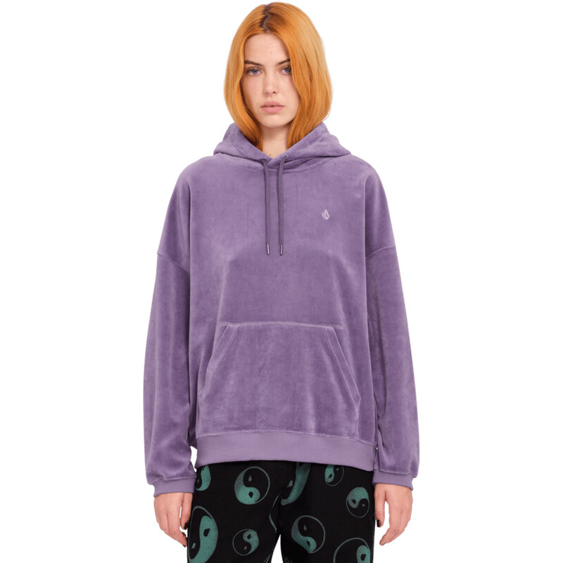 Dámská mikina Volcom Stone Heart Up Hoodie Velvet - Vintage Violet 99873679