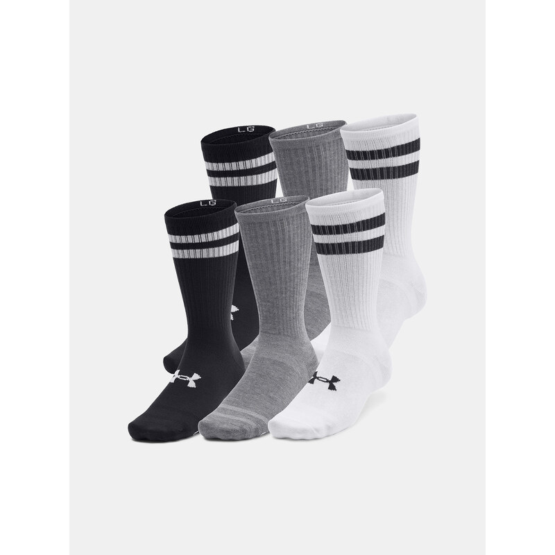Under Armour Unisexové ponožky UA Essential 6pk Crew - unisex