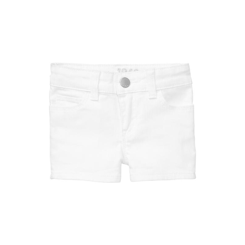 Gap Denim Shortie Shorts - Off white