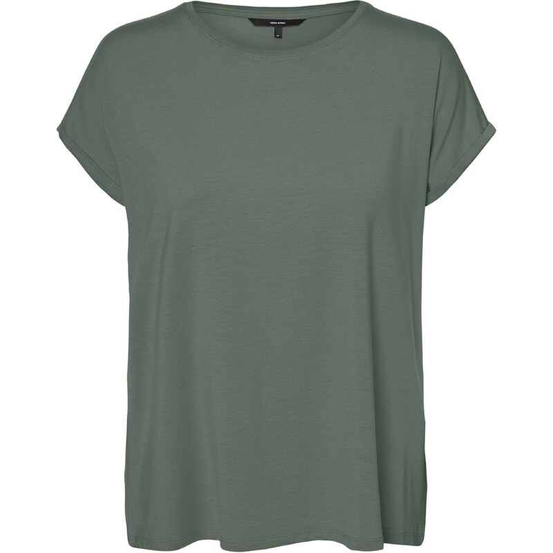 VERO MODA Tričko VMAva tmavě zelená 92335602