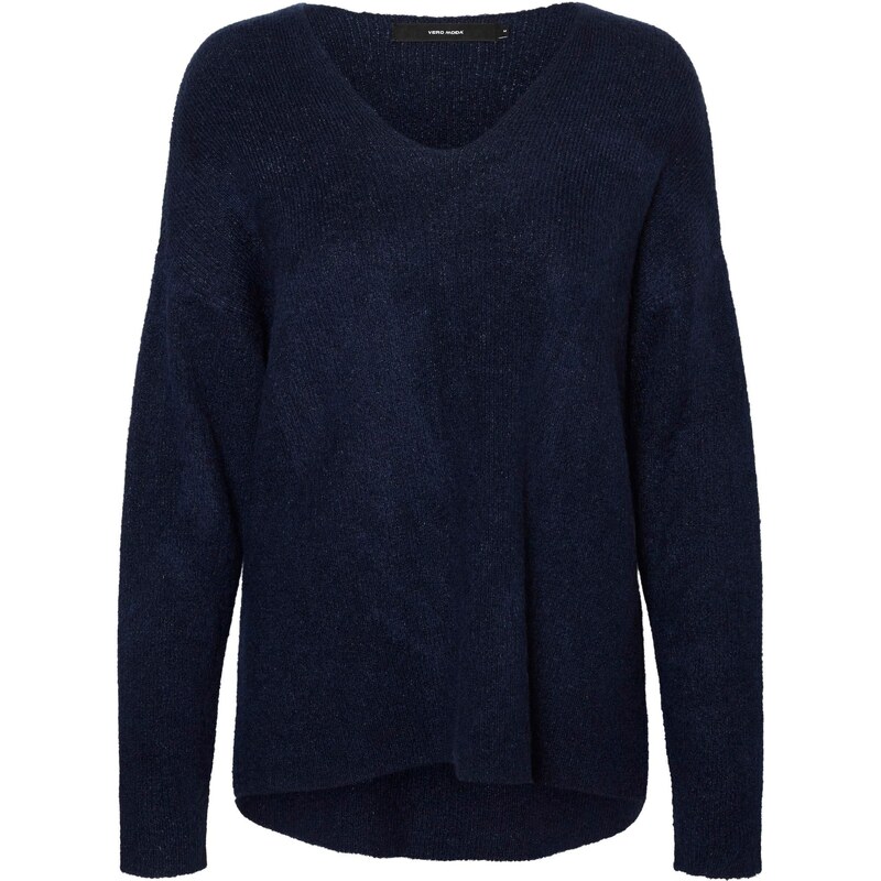 VERO MODA Svetr Lefile námořnická modř 98139403