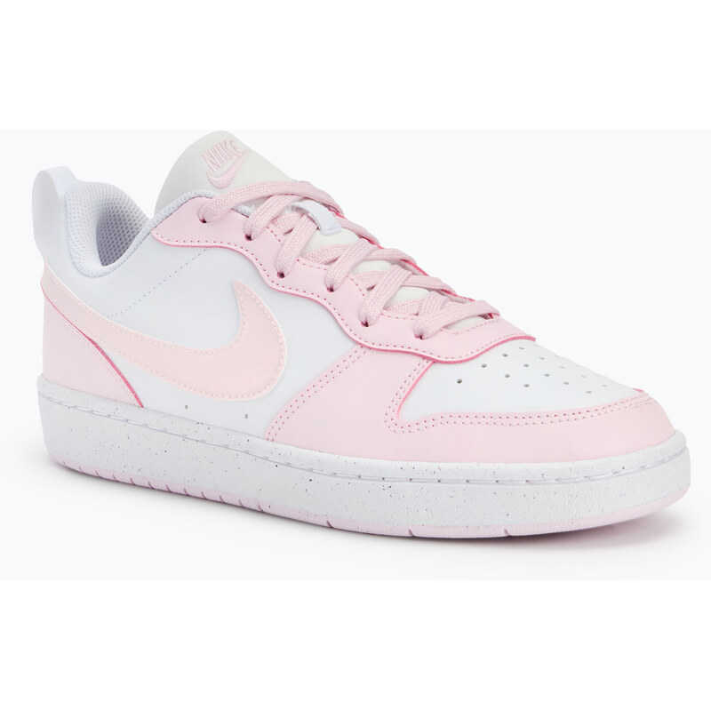 Boty Nike Court Borough Low Recraft white/pink foam
