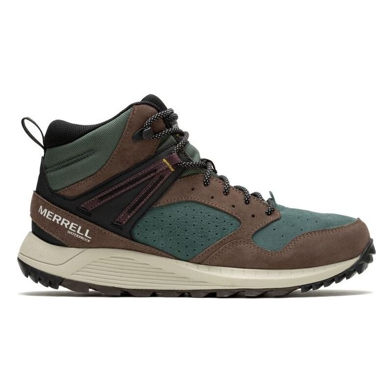 Merrell J068031 WILDWOOD MID LTR WP Zelená