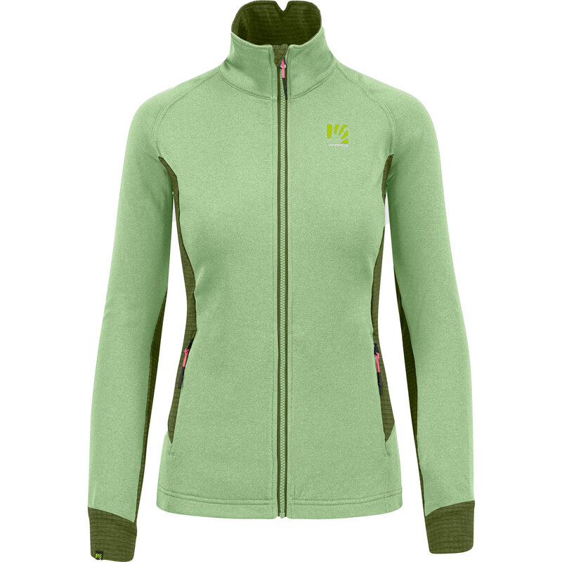 Karpos PIZZOCCO EVO FULL-ZIP dámská flíska arcadian/cedar green