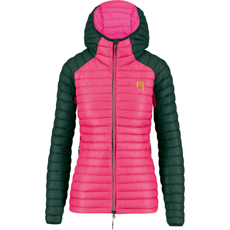 Karpos Alagna Down Dámská Bunda Fandango Pink/Jungle Green 112725251