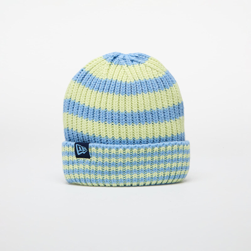 Čepice New Era Knit Medium Stripe Beanie Pastel Blue Universal