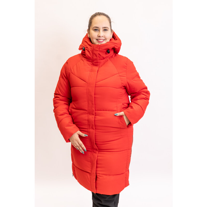 Temster Zimní kabát GRANDE [23938] Barva: Červená, Velikost: XL 99328750