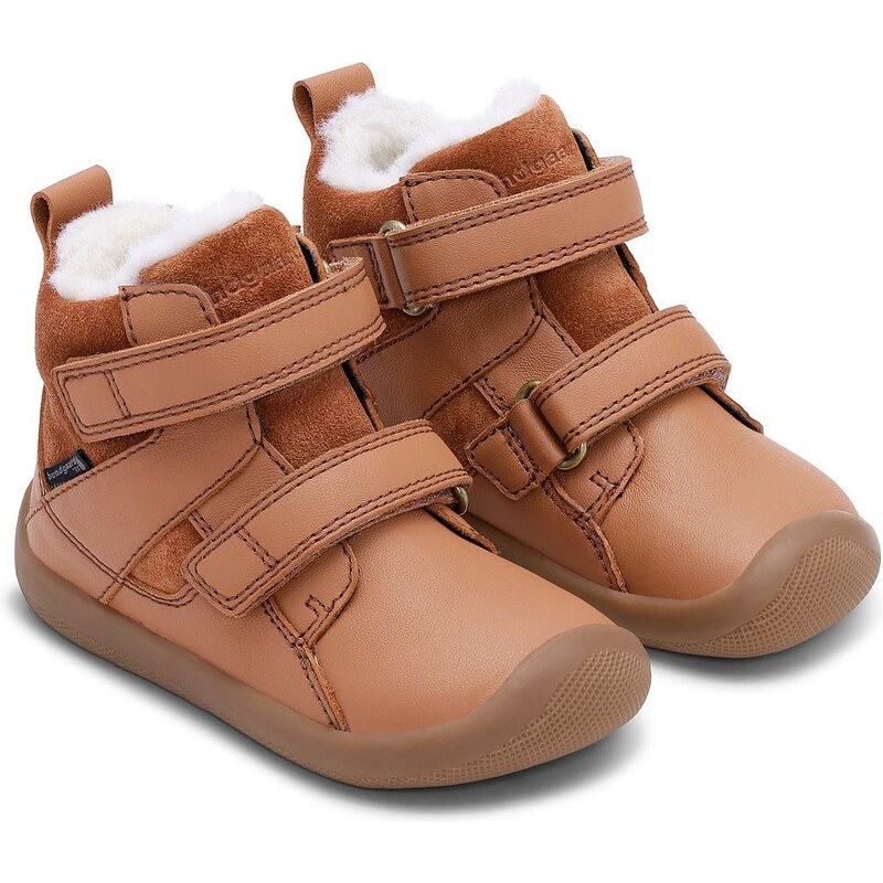 Bundgaard dětské kožené zimní boty Willie Strap TEX BG303306-245