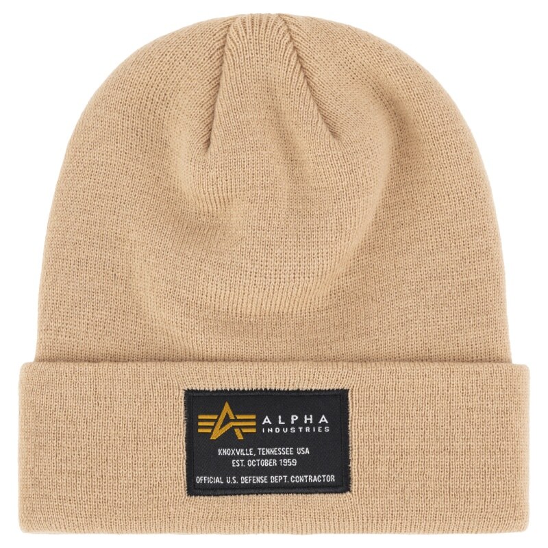 Alpha Industries Čepice Crew Beanie dusty coral 99933318