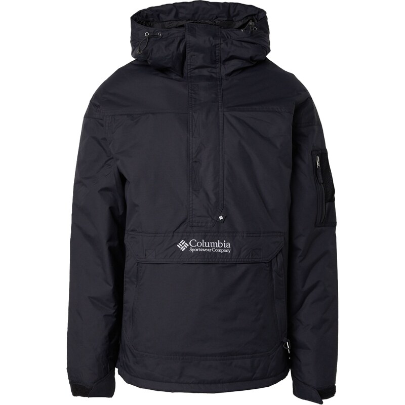 COLUMBIA Outdoorová bunda Challenger II černá / bílá