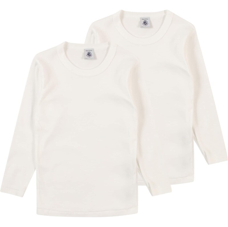 PETIT BATEAU Tričko krémová