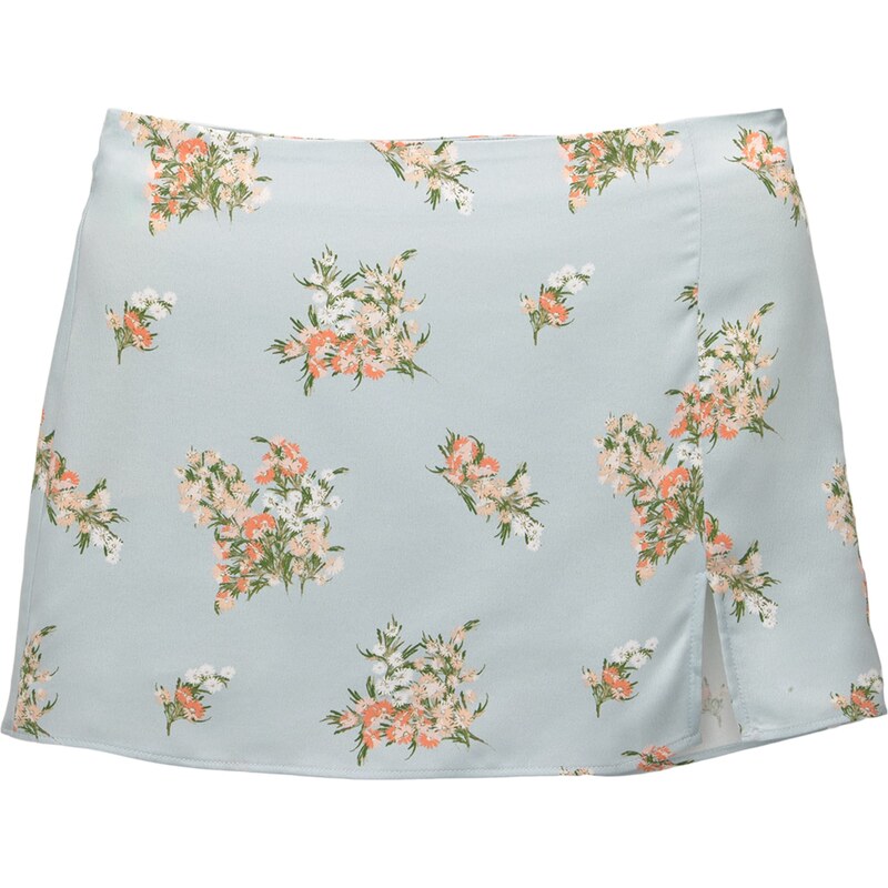 Pull&Bear Sukně pastelová modrá / zelená / korálová / bílá 109085243