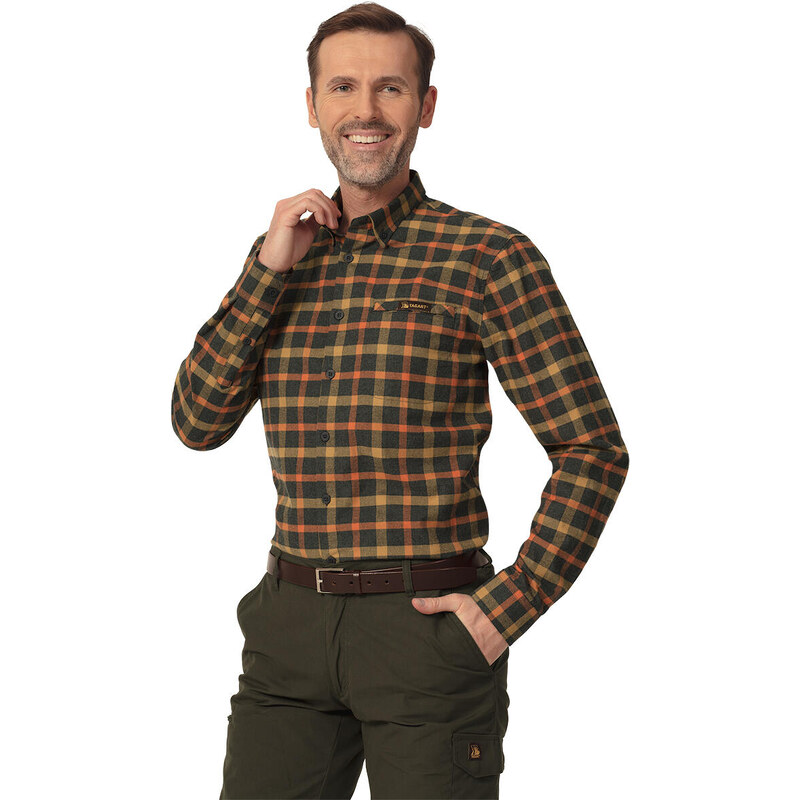 TAGART Pánská lovecká košile Tagart SANDVIK SLIM 100 % bavlna 99946658