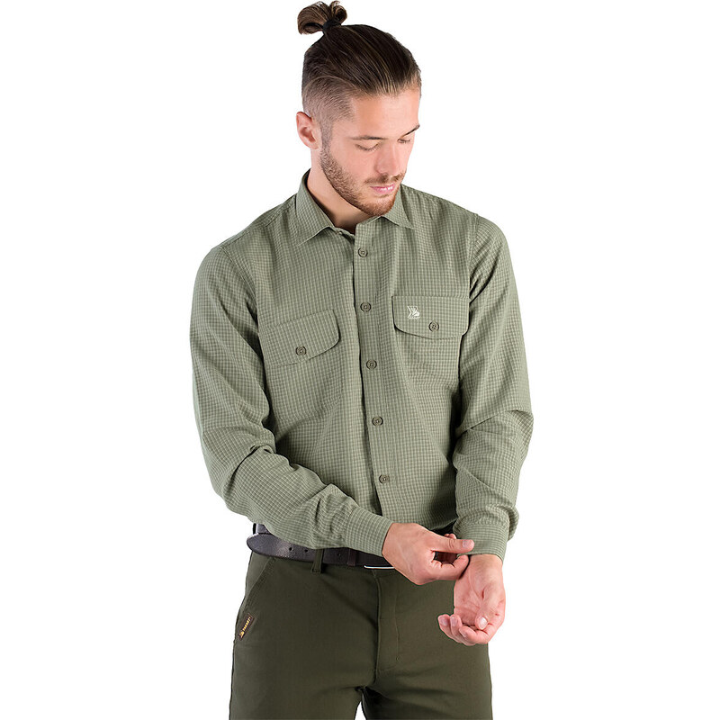 TAGART Pánská lovecká košile Tagart Sahara Green s úpravou proti UV 99946659
