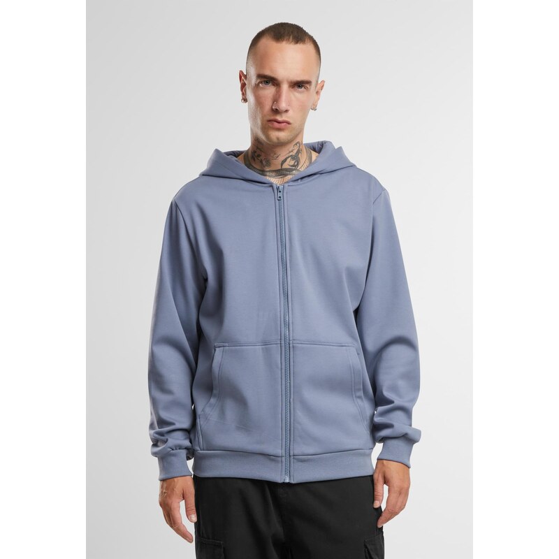 Urban Classics Pánská mMikina na zip Cozy šedá