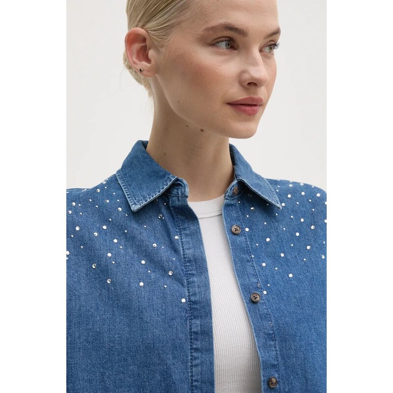 Džínová košile Pepe Jeans CHARLIE SPARKLE