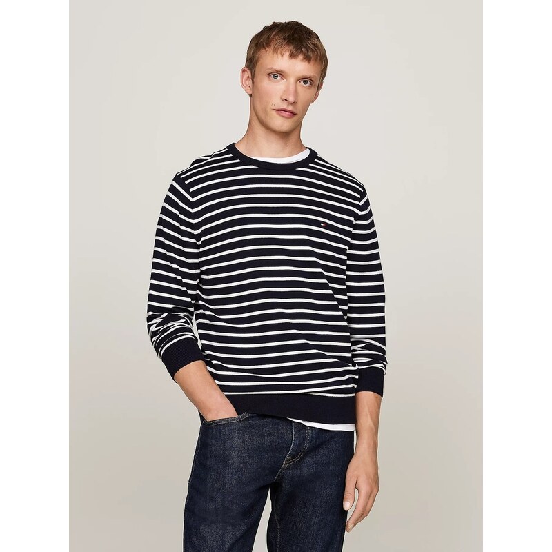 Tommy Hilfiger pánský pruhovaný svetr