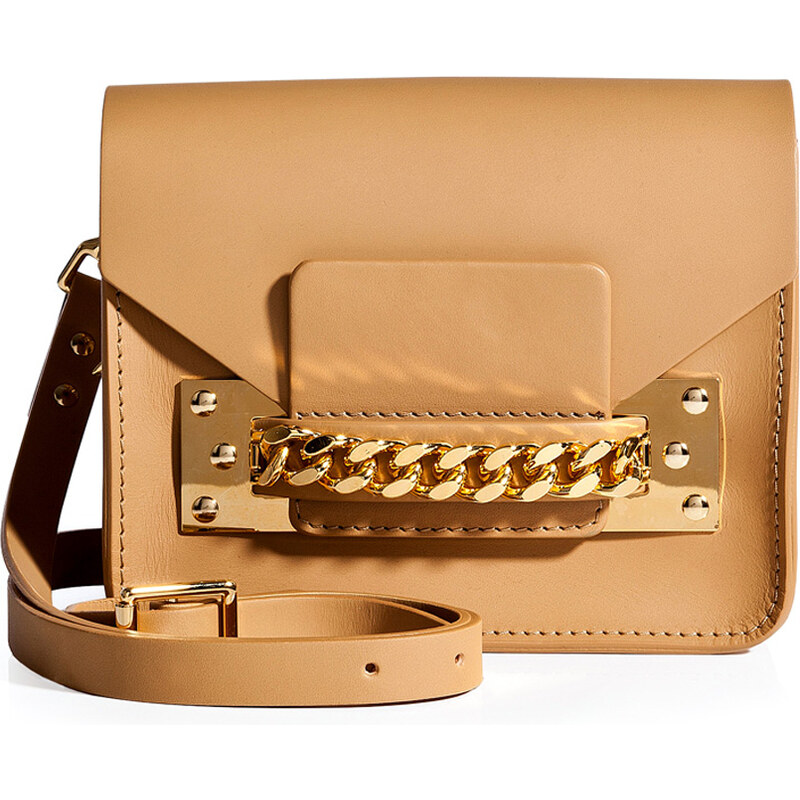 Sophie Hulme Leather Chain Mini Envelope Bag