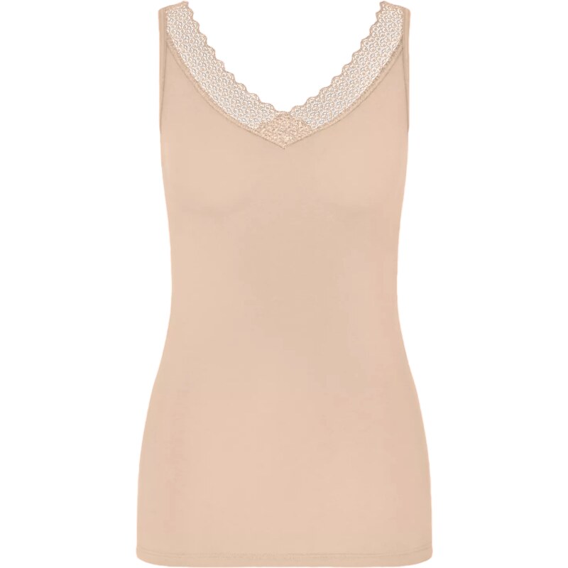 Dámské tílko Feel of Modal Tank Top - YELLOW - sv. béžové 0026 - 101161172