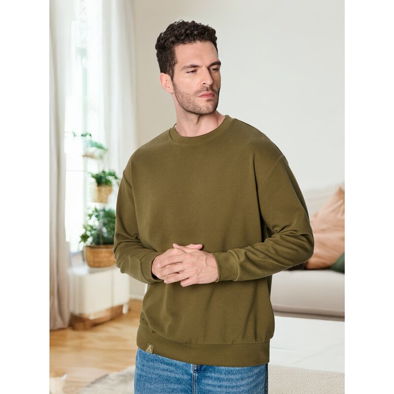 Sinsay - Mikina - khaki
