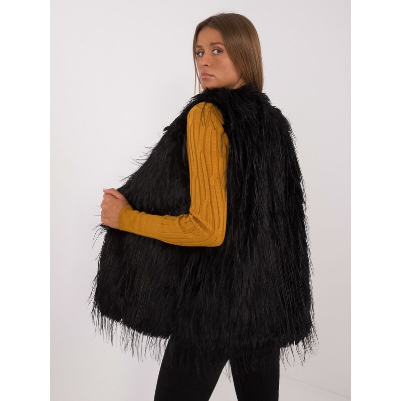 Wool Fashion Italia Vest-AT-KZ-2349-1.80-black