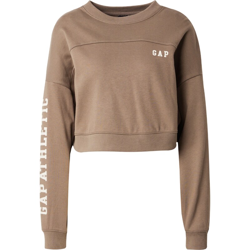GAP Mikina světle hnědá / offwhite