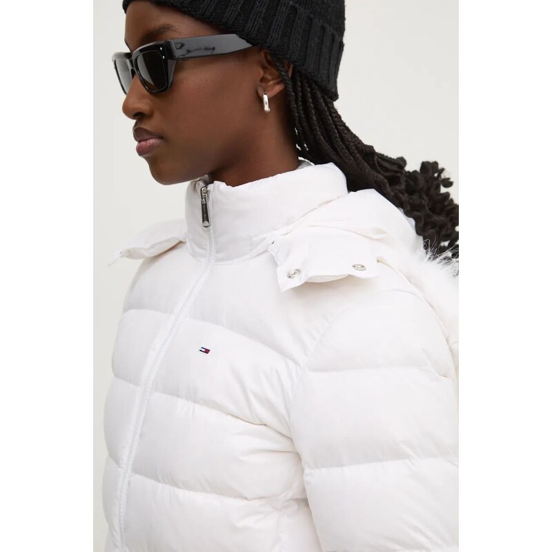 Péřová bunda Tommy Jeans