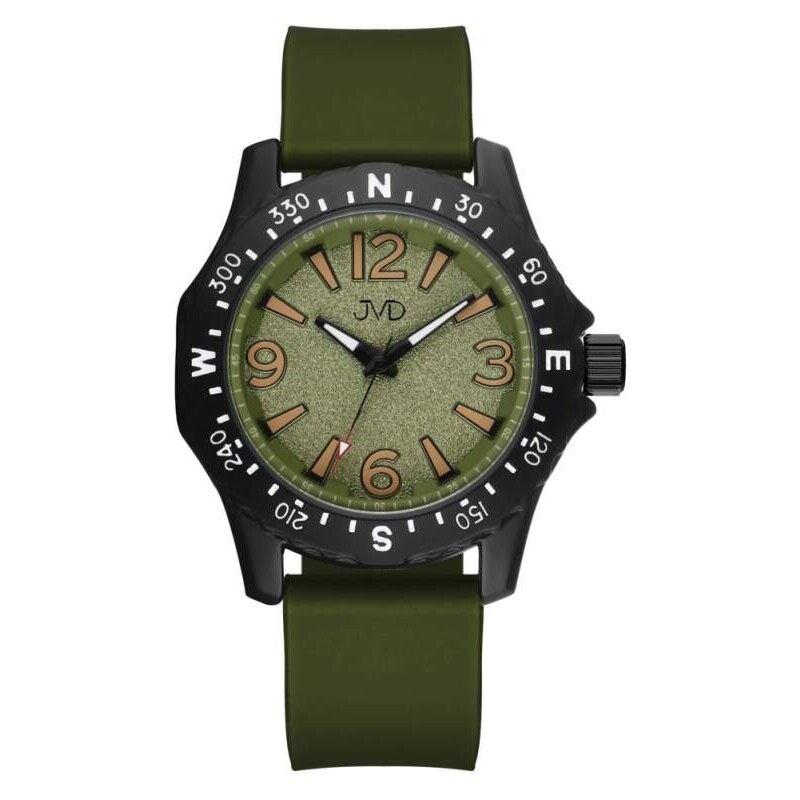 JVD Dětské chlapecké zelené sportovní hodinky JVD JZ8004.1