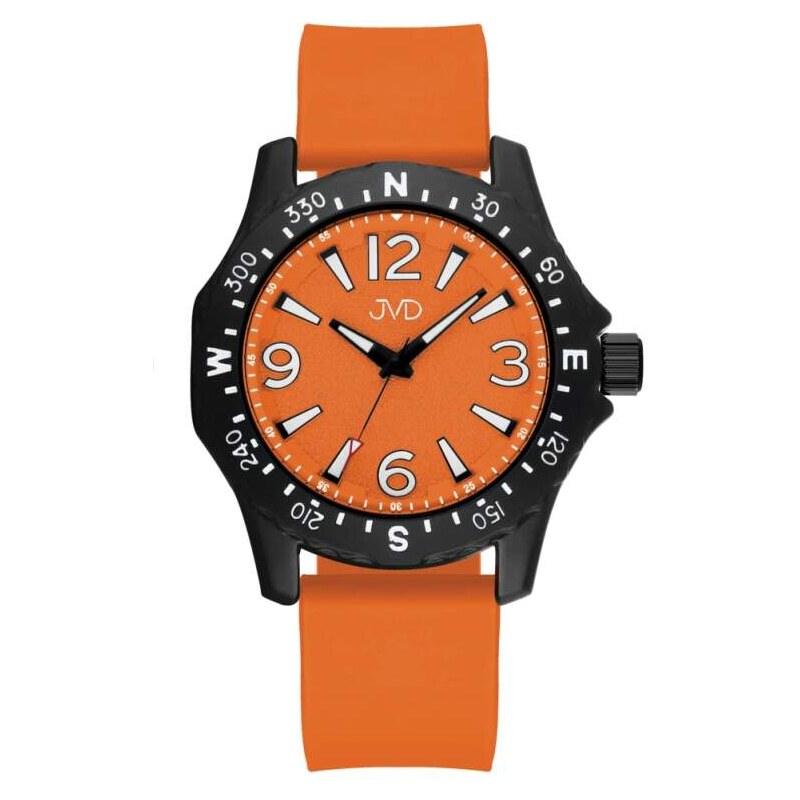 JVD Dětské chlapecké oranžové sportovní hodinky JVD JZ8004.4