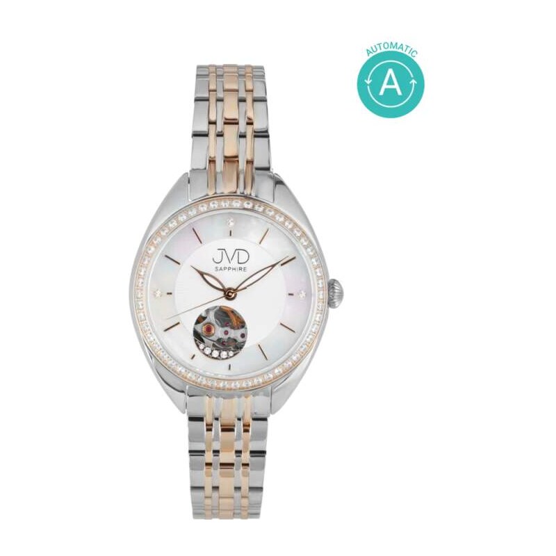 JVD Dámské elegantní šperkové hodinky JVD JG1034.3 - AUTOMATY