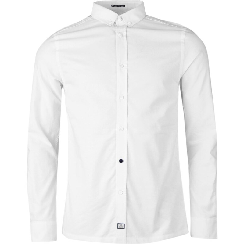 Weekend Offender Cruzado Oxford Shirt White